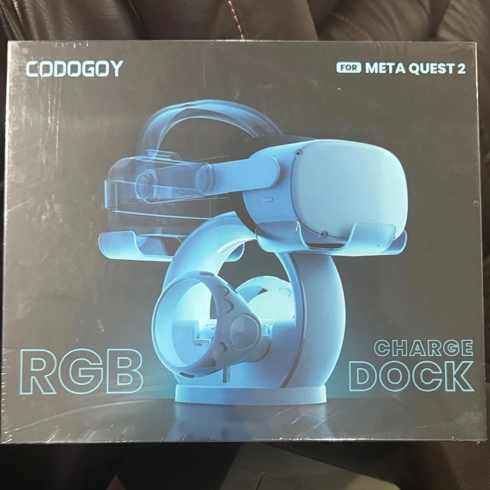 RGB Charge Dock Stand for Meta Quest 2